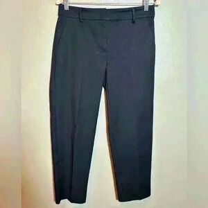 Loft Women's The Riviera‎ Slim Pants Curvy Dark Blue Navy Size 2
